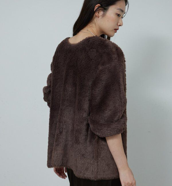  「【2WAY】フェザーヤーンカーデ」|ニット・セーター|