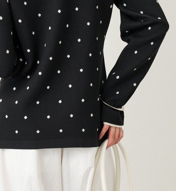  「長袖ポロニット」|カーディガン|