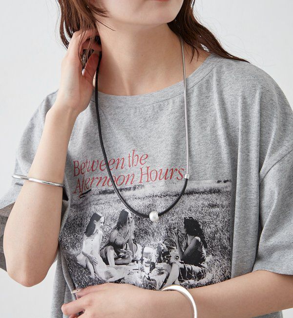  「Lara MIXロングネックレス」|リング|