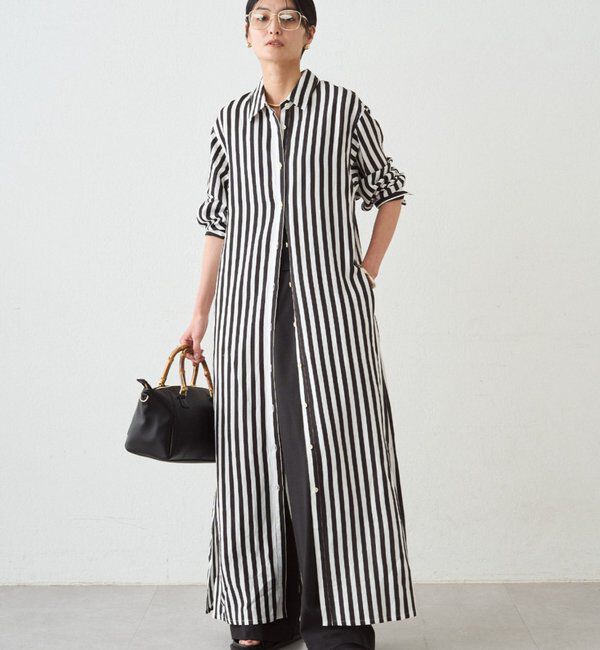  「シャツワンピース」|ワンピース|