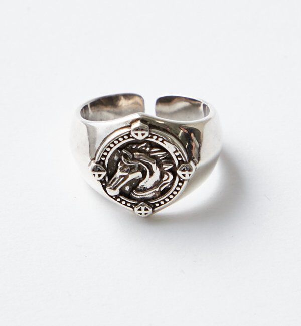  「ホースシグネットリング」|リング|