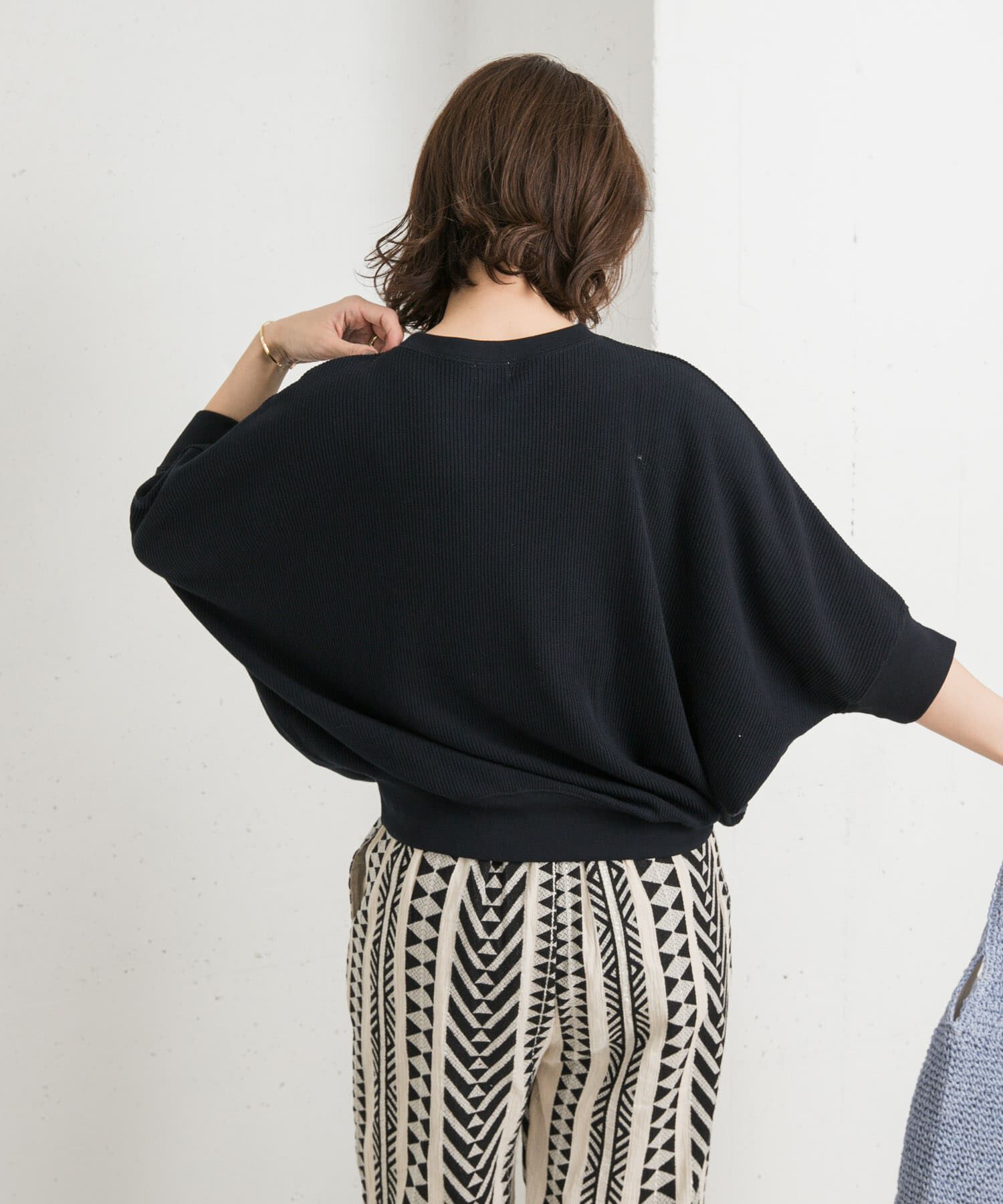 URBAN RESEARCH DOORS「タックフライスワイドTシャツ」|Tシャツ・カットソー|