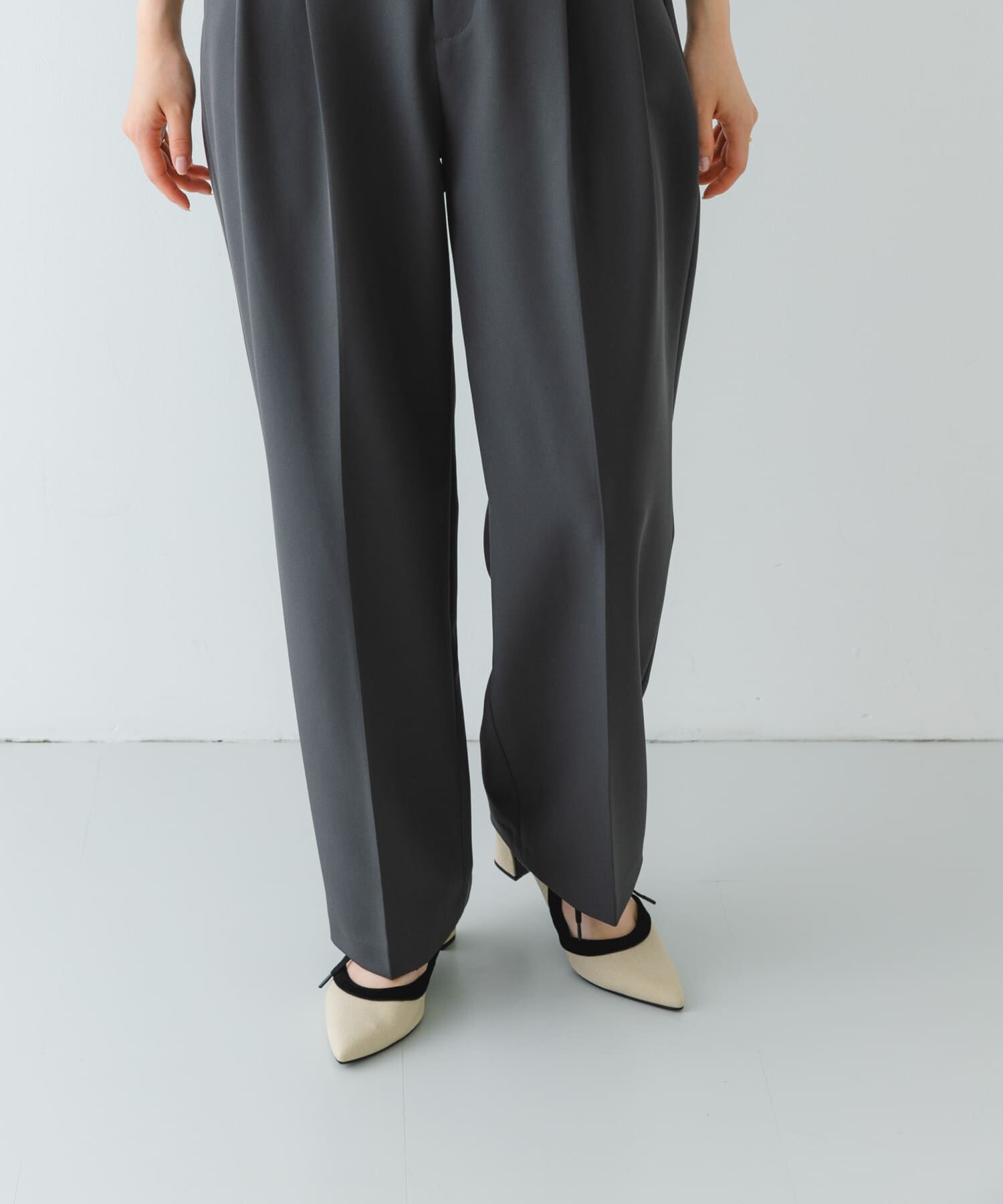 RODE SKO「『MADE IN JAPAN』チャンキーヒールリボンパンプス」|パンプス|