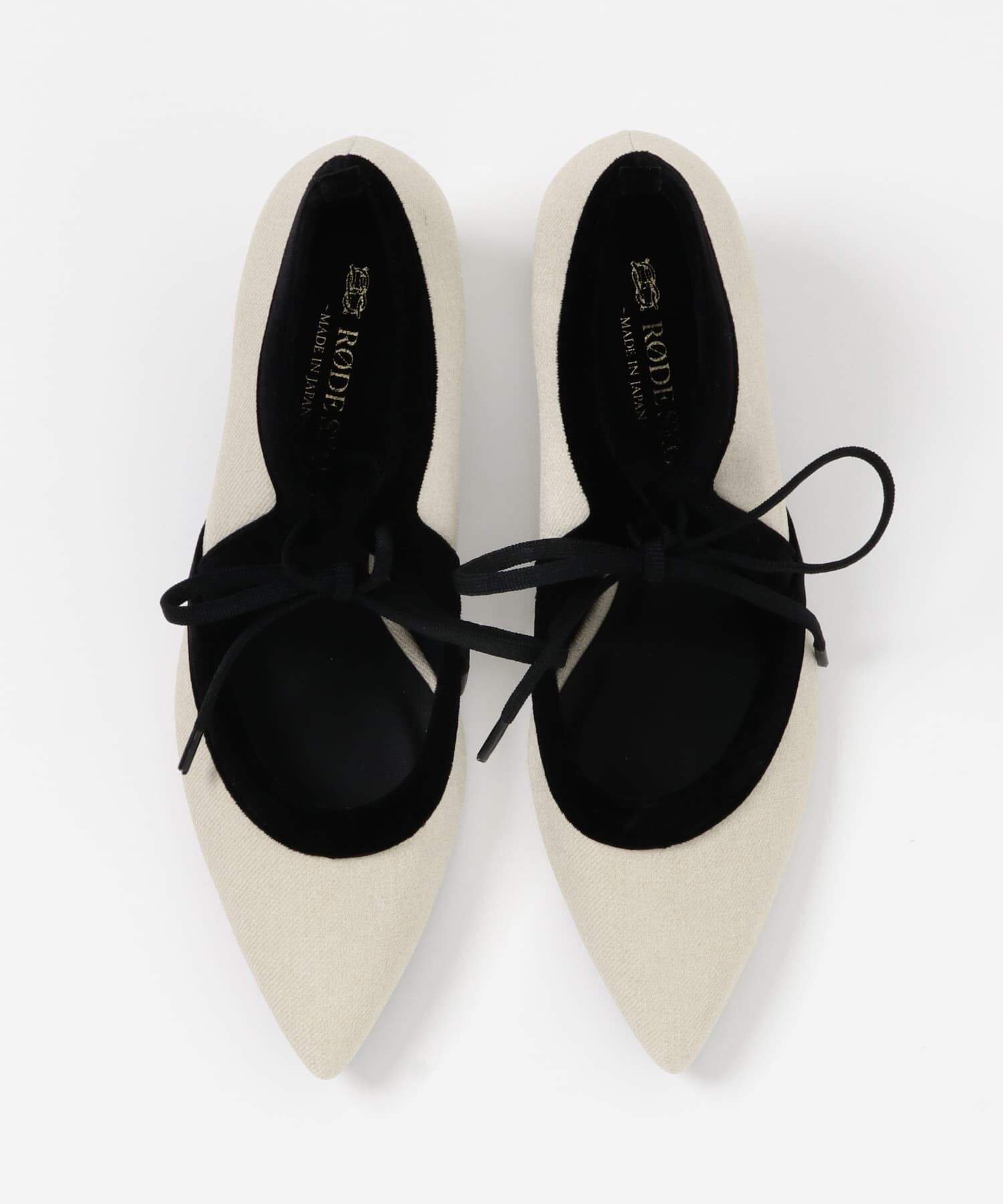 RODE SKO「『MADE IN JAPAN』チャンキーヒールリボンパンプス」|パンプス|