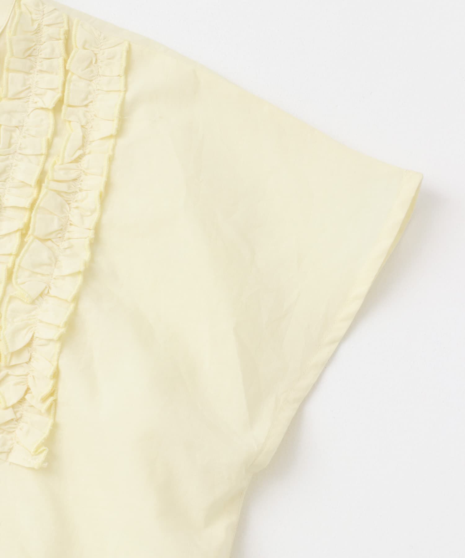 Sonny Label 「エアリーコットンフリルフレンチシャツブラウス」|シャツ・ブラウス|