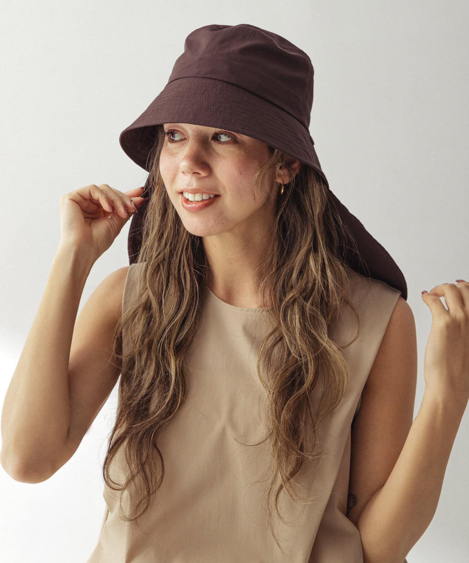 Sonny Label 「サンシェード付2WAYハット」|ハット|