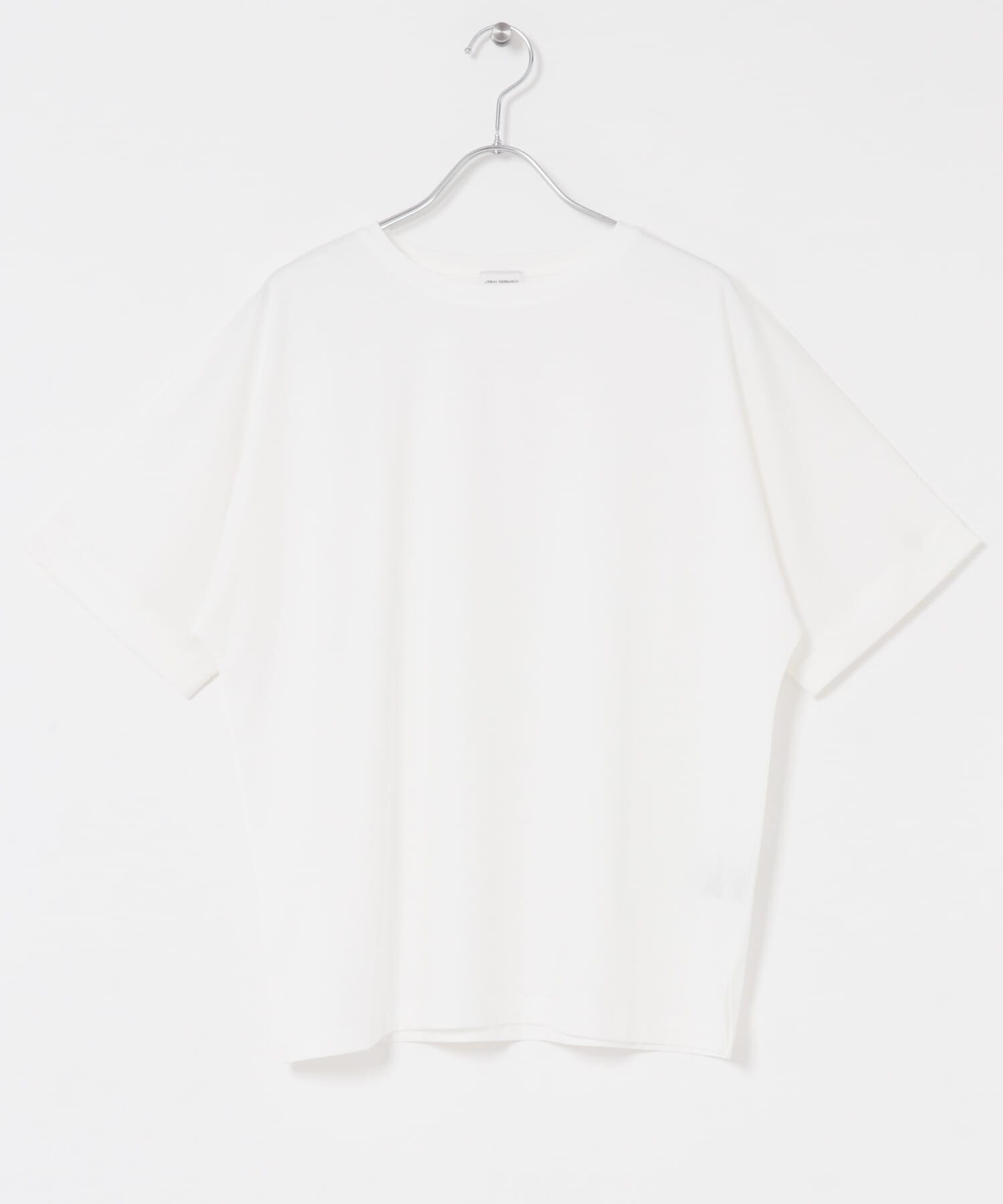 URBAN RESEARCH DOORS「『UVｶｯﾄ/接触冷感 /ﾏｼﾝｳｫｯｼｬﾌﾞﾙ』ｼﾙｷｰｺｯﾄﾝﾛｰﾙ  」|Tシャツ・カットソー|