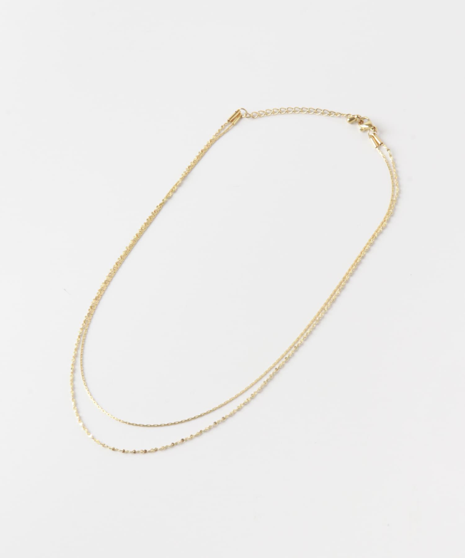 SMELLY「ステンレススリムレイヤードネックレス」|ネックレス|