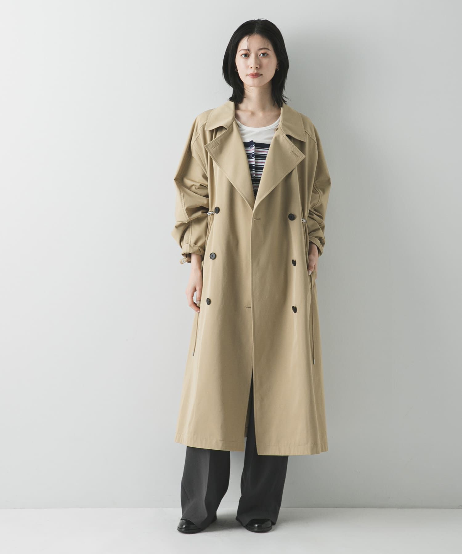 URBAN RESEARCH「フーディー2WAYトレンチコート」|トレンチコート|