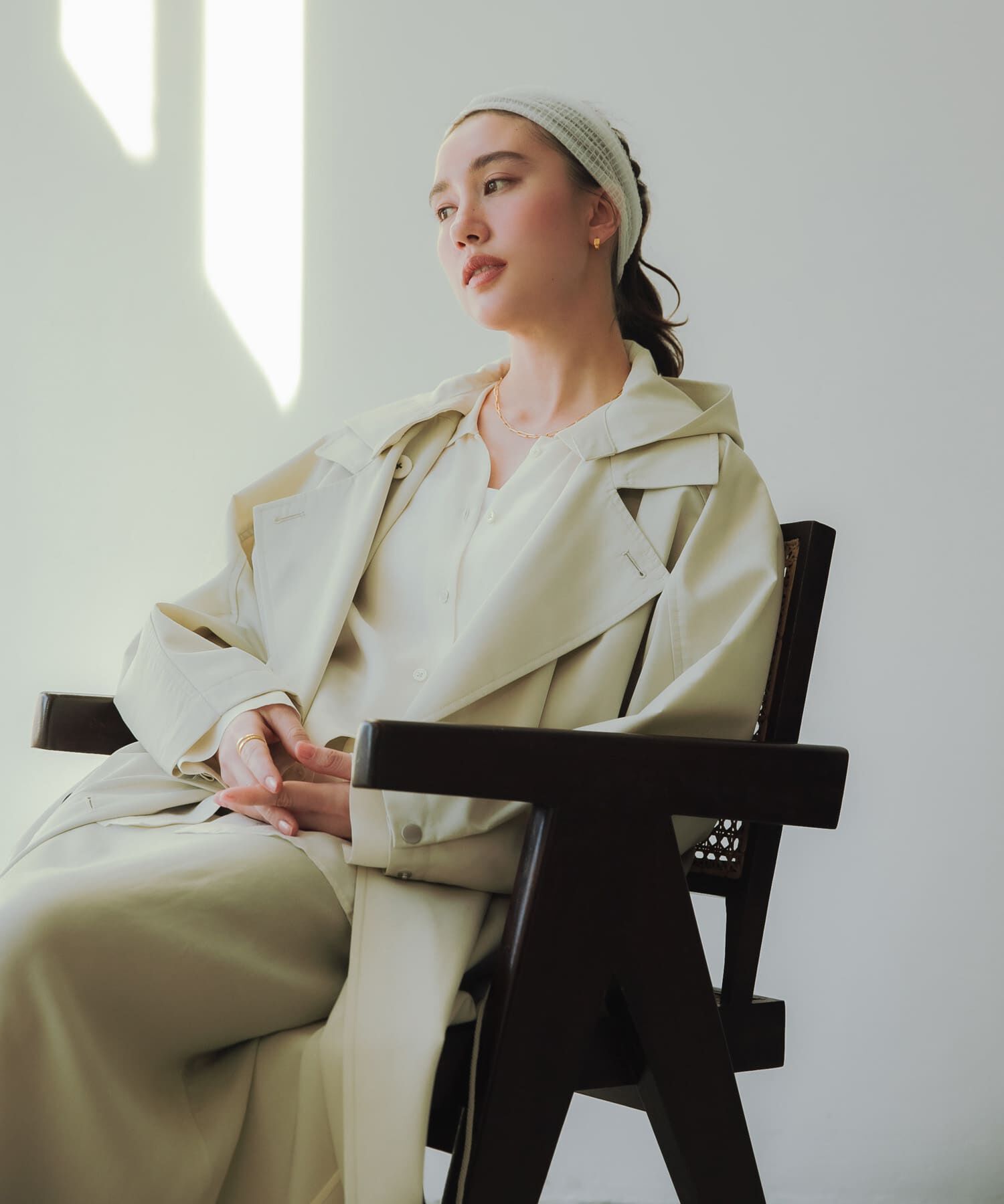 URBAN RESEARCH「フーディー2WAYトレンチコート」|トレンチコート|