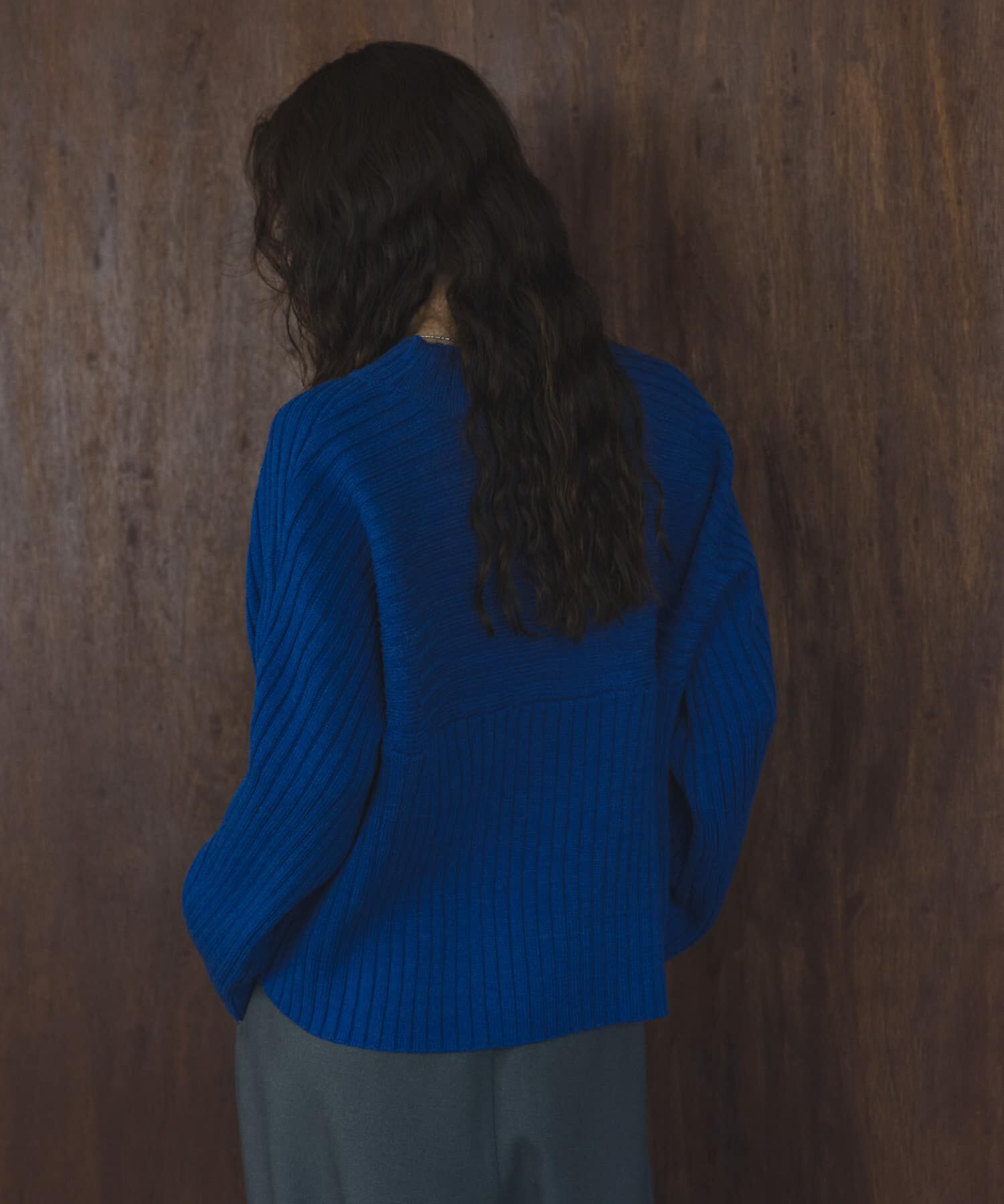 Sonny Label 「ワイドリブ切替えニット」|ニット・セーター|