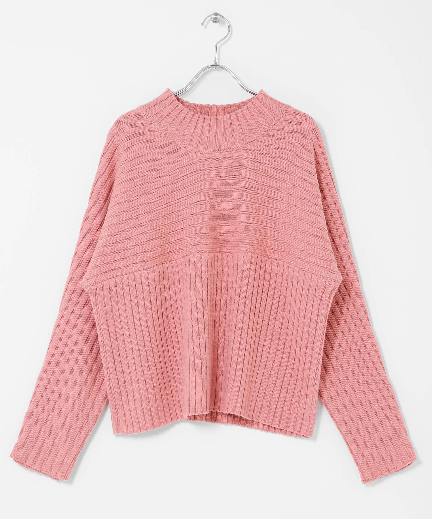 Sonny Label 「ワイドリブ切替えニット」|ニット・セーター|