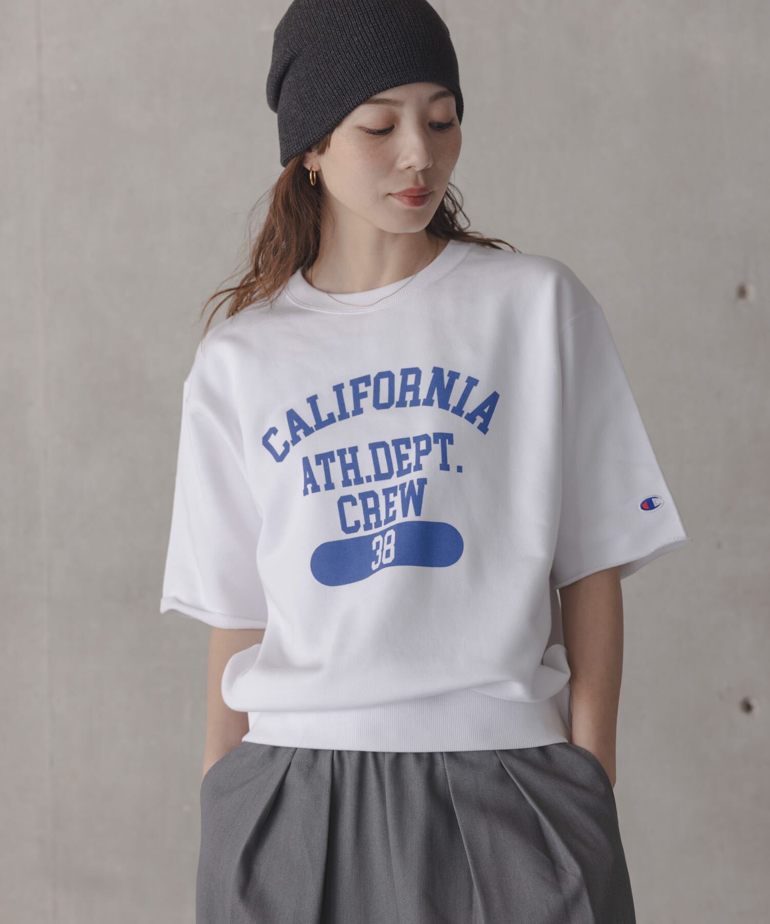 Sonny Label 「『別注』CHAMPION&times;Sonny Label　ロゴスウェットTシャツ」|スウェット・ジャージ|