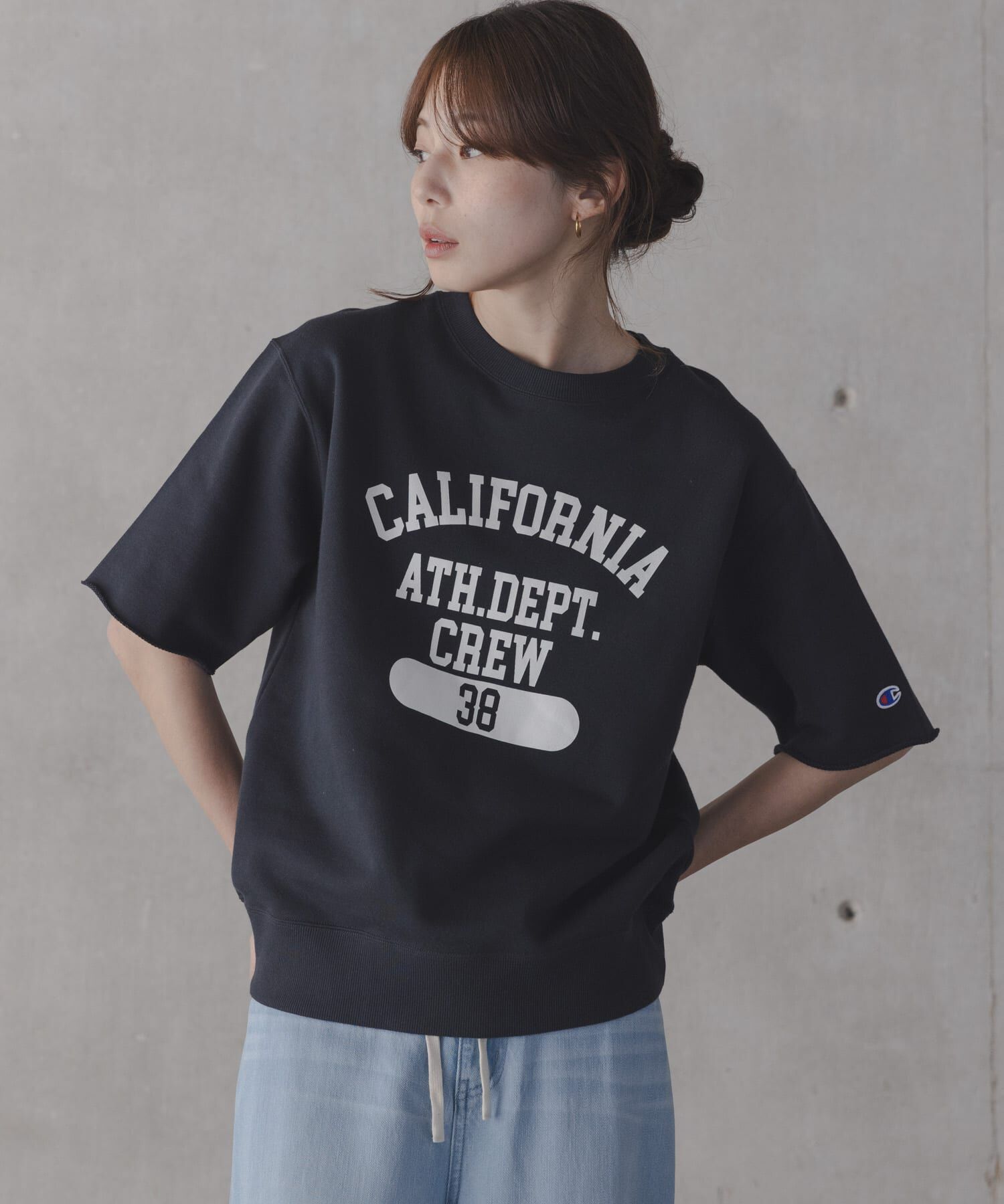Sonny Label 「『別注』CHAMPION&times;Sonny Label　ロゴスウェットTシャツ」|スウェット・ジャージ|