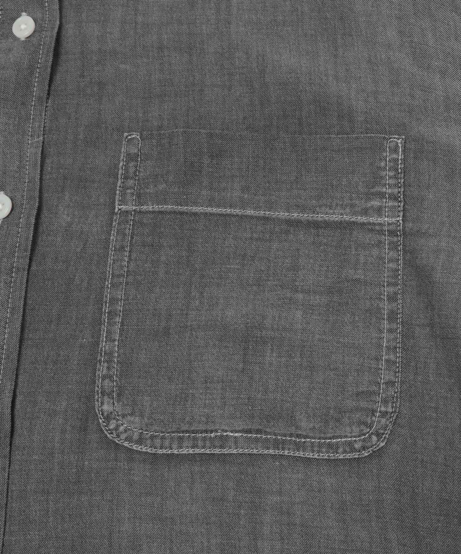 URBAN RESEARCH DOORS「シアーデニムシャツ」|シャツ・ブラウス|