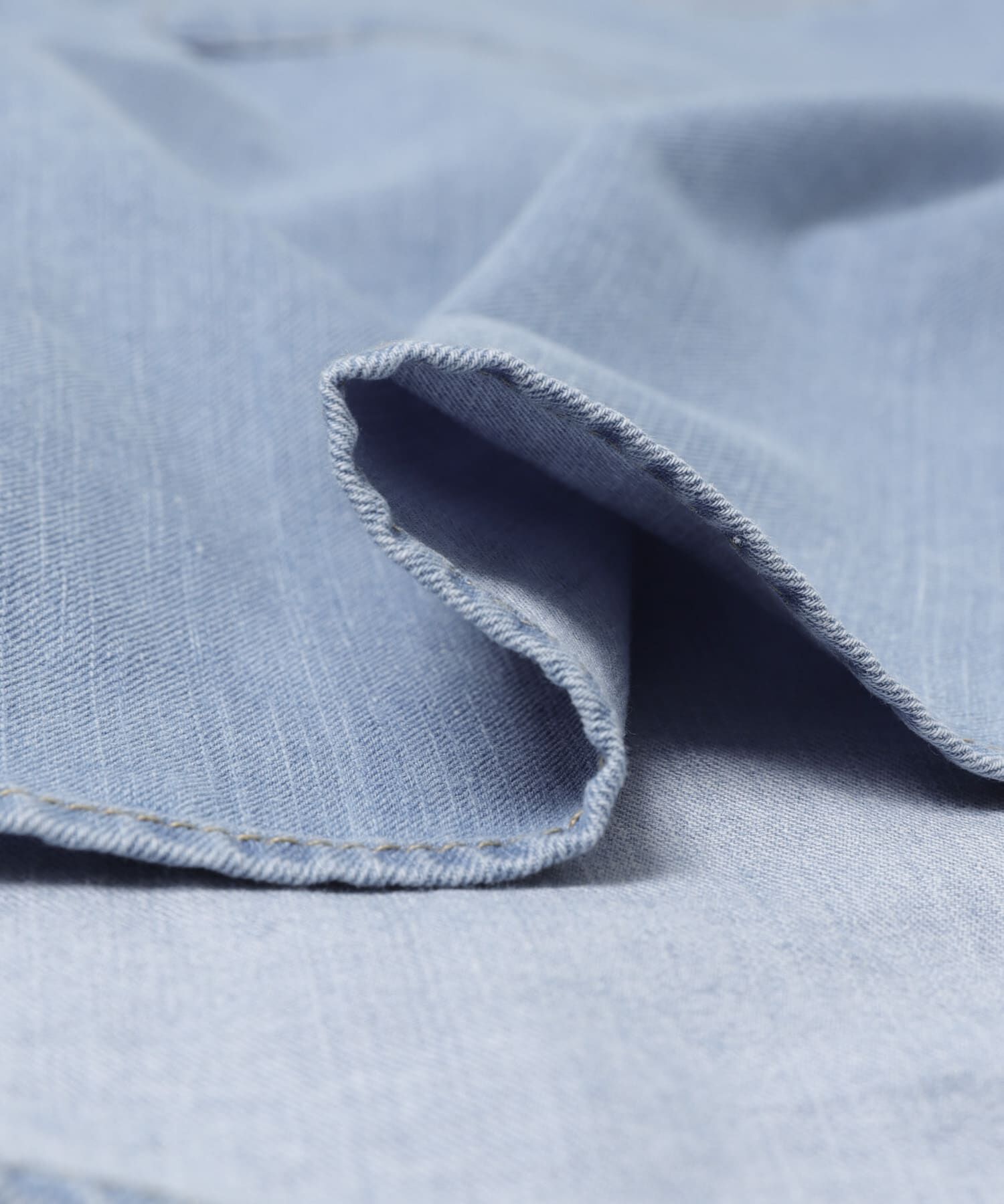 URBAN RESEARCH DOORS「デニムバンドカラーシャツ」|シャツ・ブラウス|