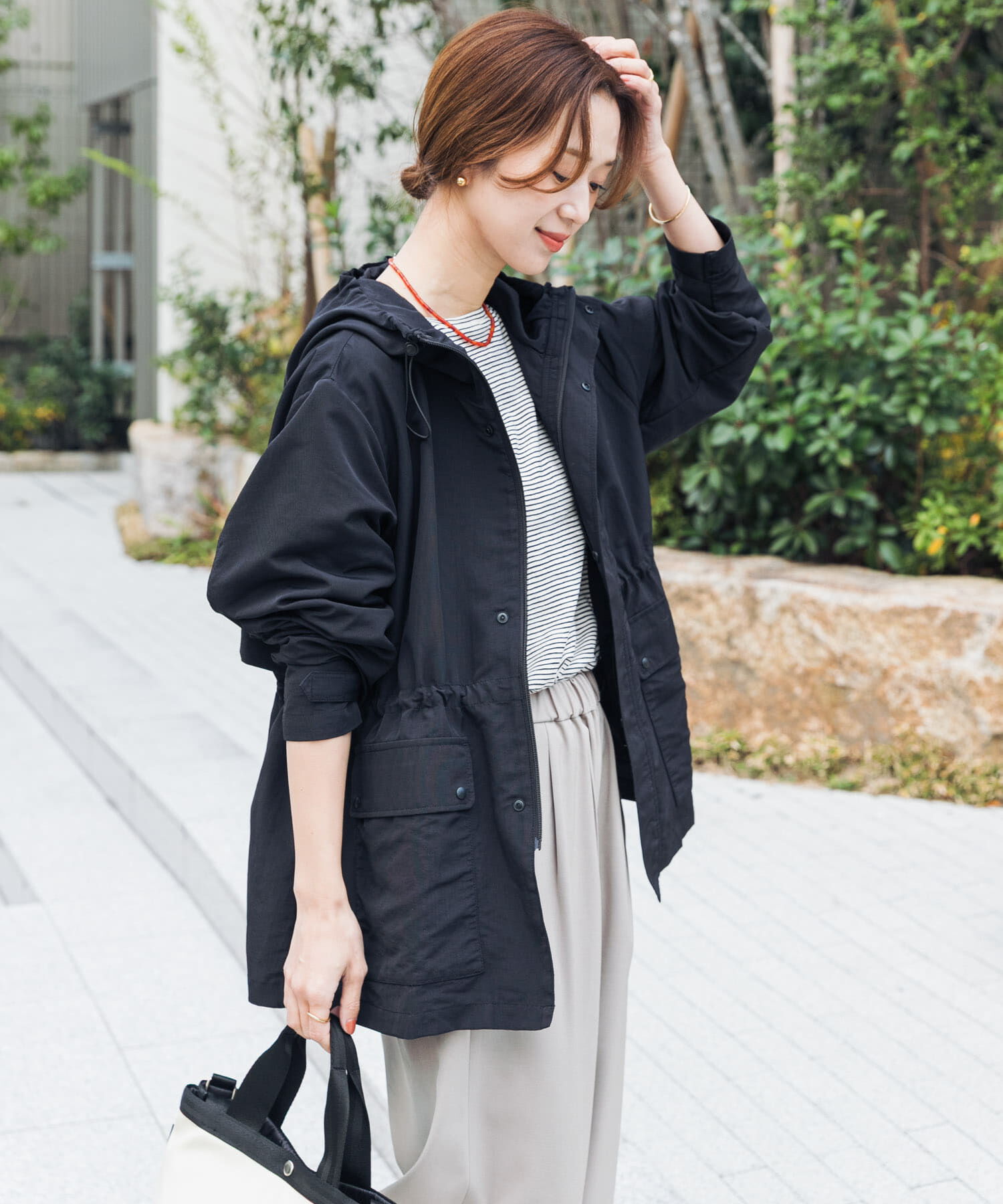 URBAN RESEARCH DOORS「『WEB/一部店舗限定カラー』『撥水』ナイロンマウンテンパーカー」|アウトドア|