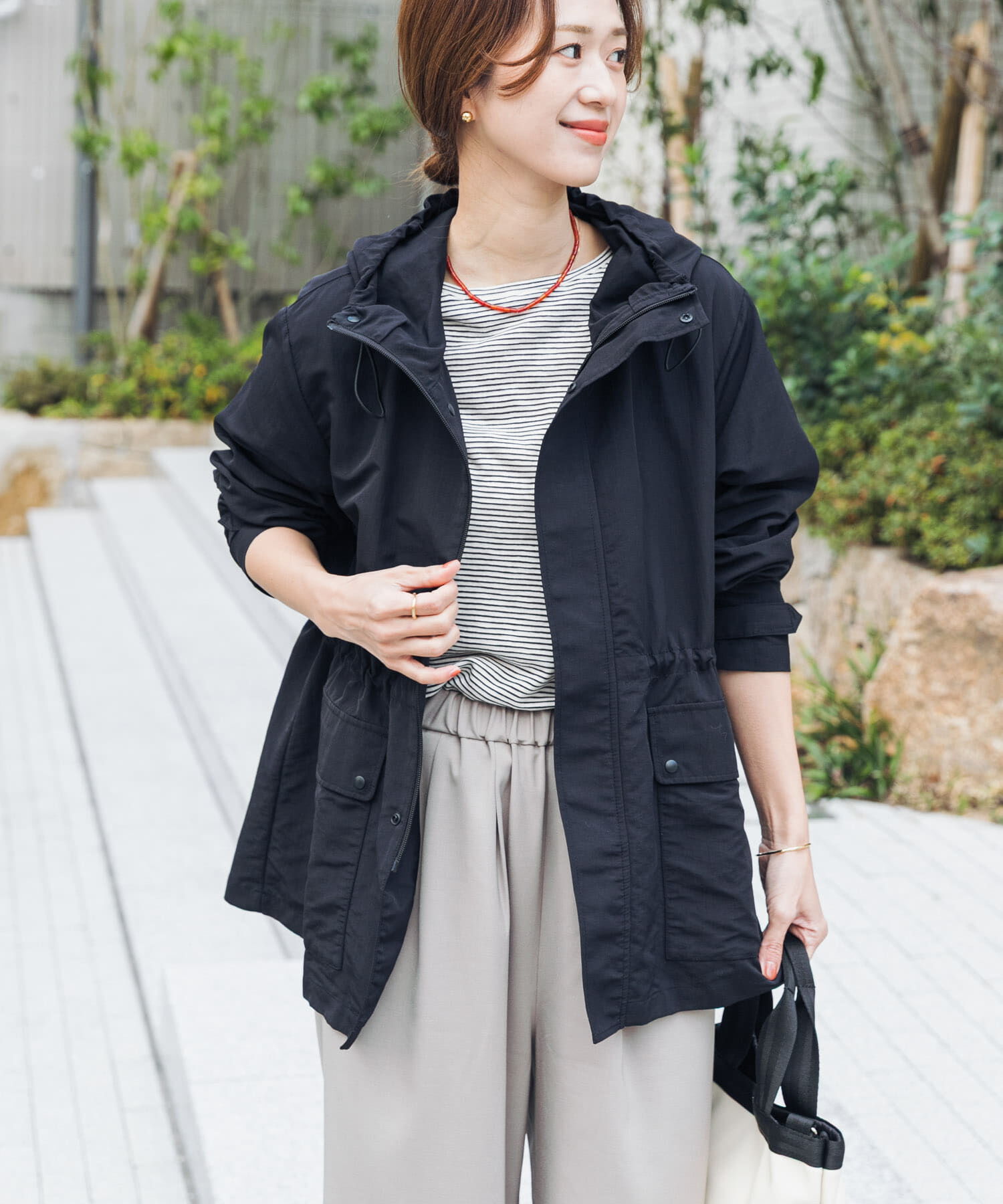 URBAN RESEARCH DOORS「『WEB/一部店舗限定カラー』『撥水』ナイロンマウンテンパーカー」|アウトドア|