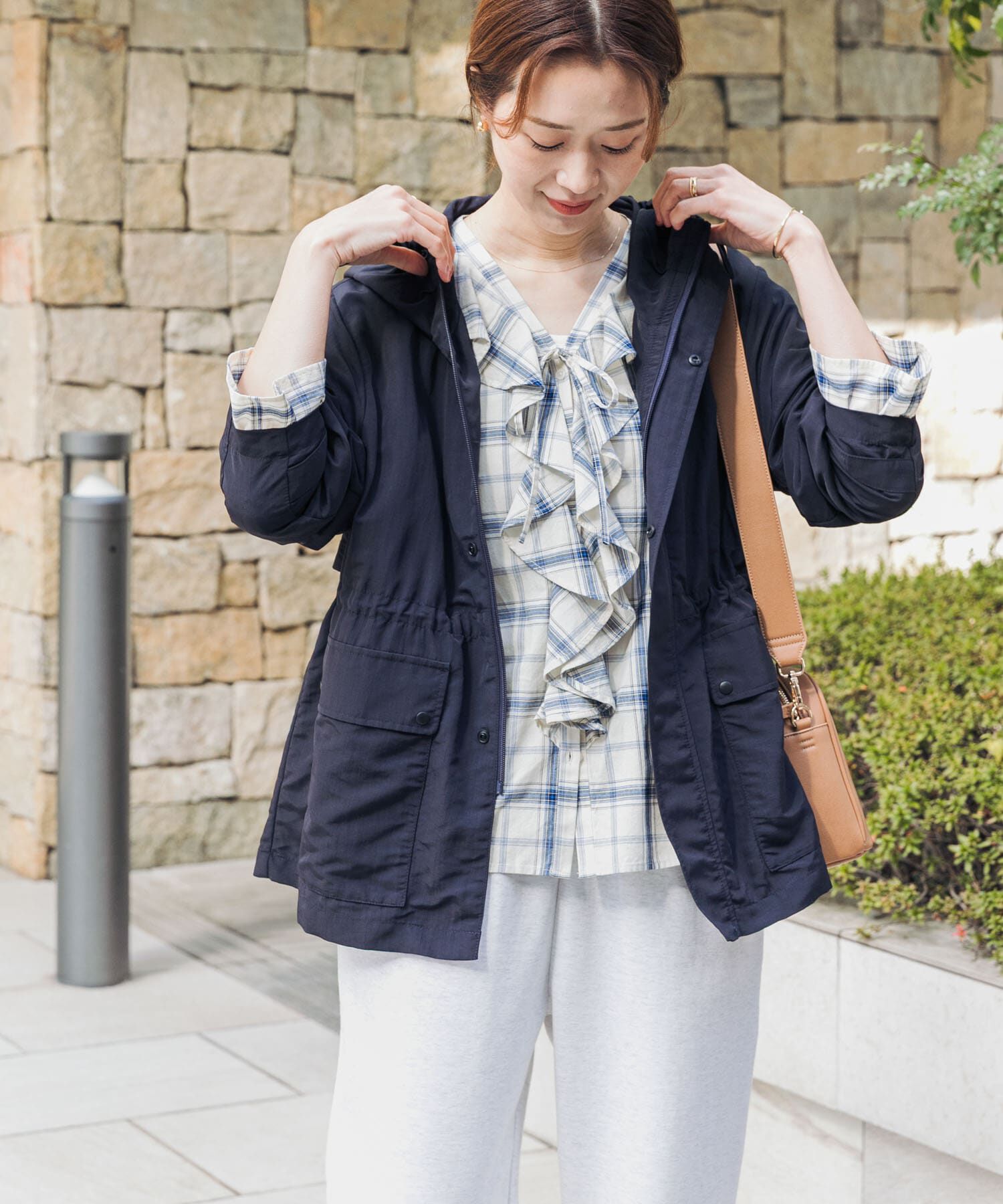 URBAN RESEARCH DOORS「『WEB/一部店舗限定カラー』『撥水』ナイロンマウンテンパーカー」|アウトドア|