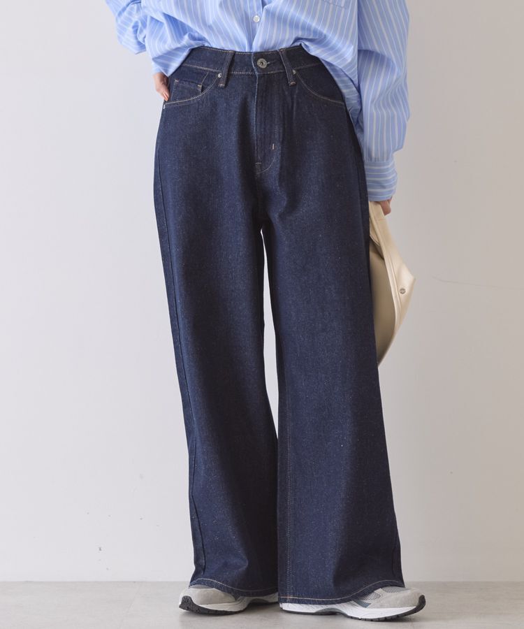 AMERICAN HOLIC「ワイドデニムパンツ」|デニム|