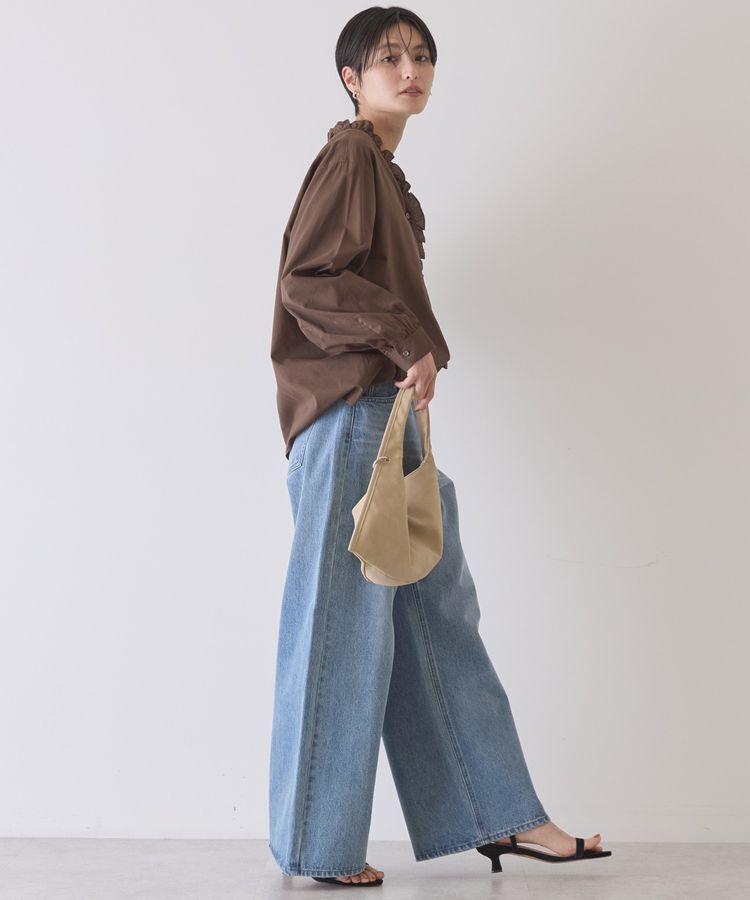 AMERICAN HOLIC「ワイドデニムパンツ」|デニム|