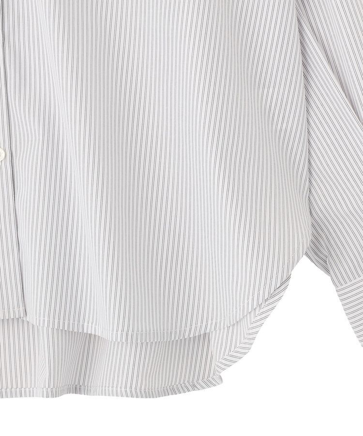 AMERICAN HOLIC「【イージーケア】ストライプVネックシャツ」|シャツ・ブラウス|