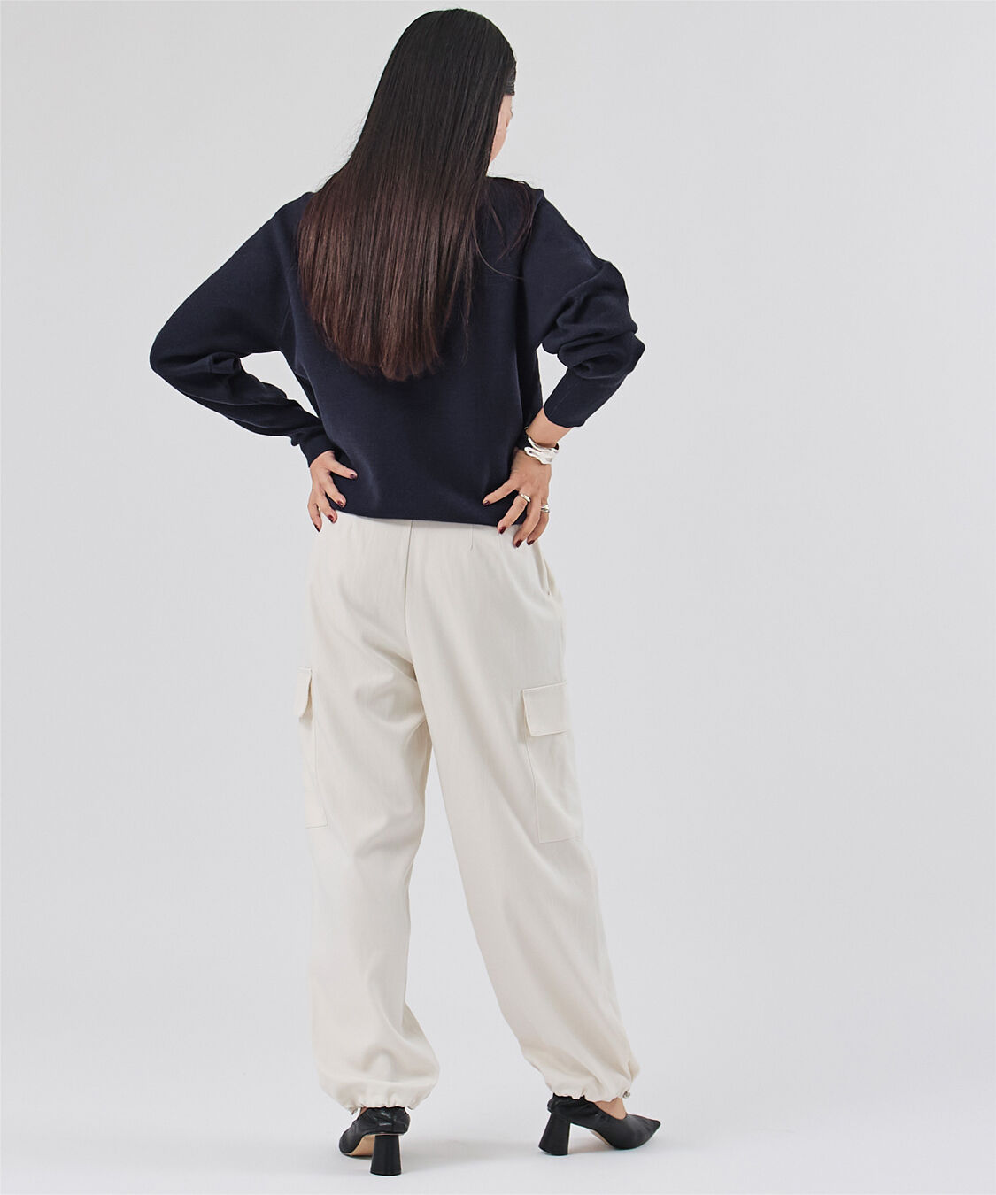 ur's「スウェットライクロゴニット」|ニット・セーター|