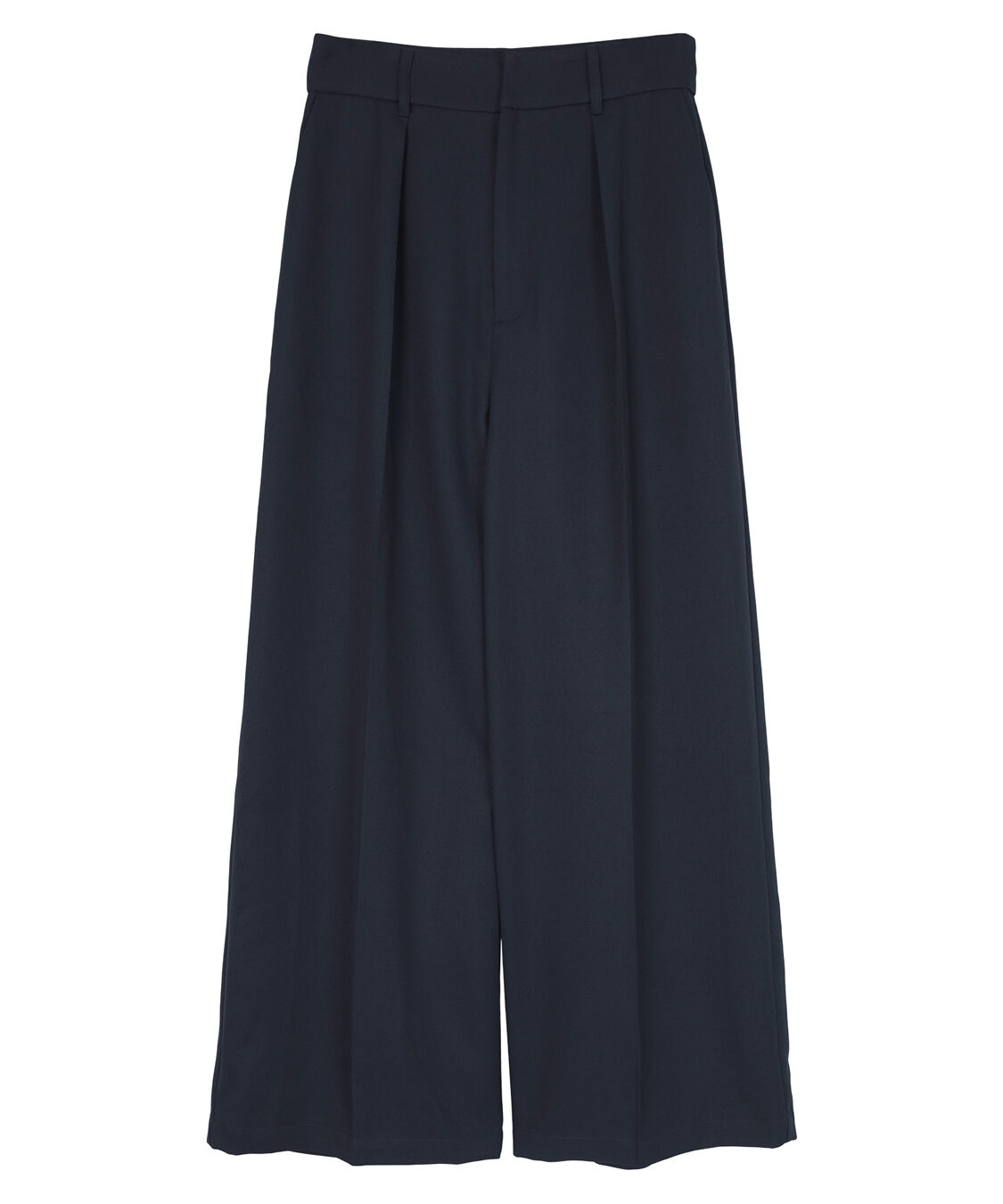 ur's「センタープレスタックワイドパンツ」|スラックス|