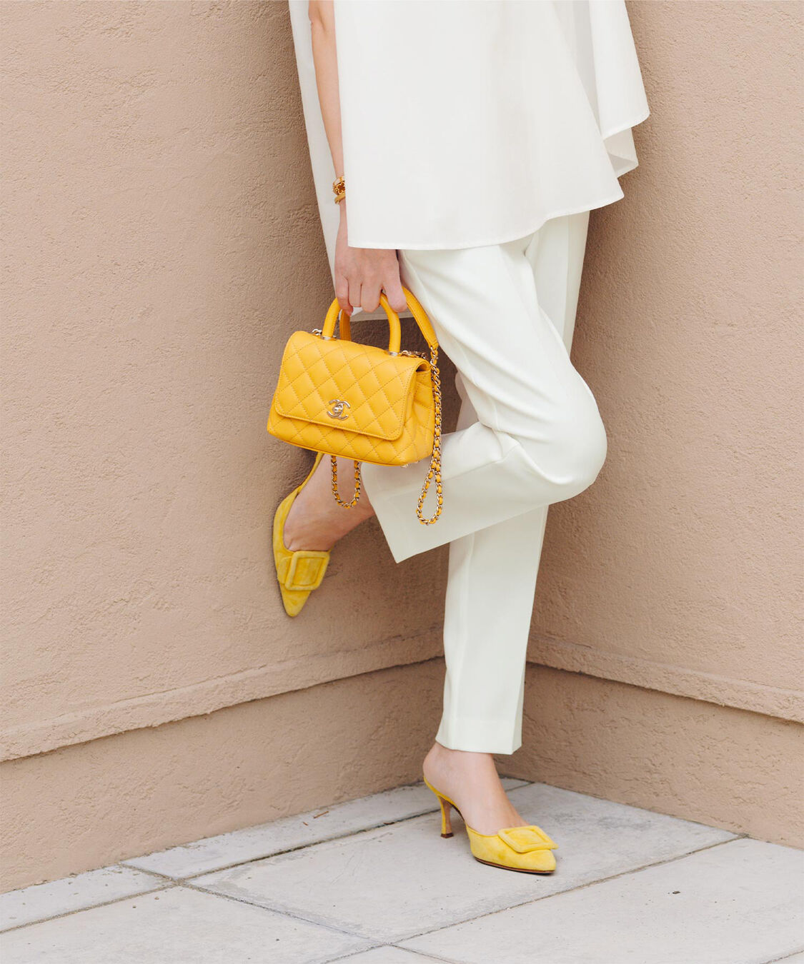 ur's「【星玲奈さんコラボアイテム】ハイウエストスリムパンツ」|スラックス|