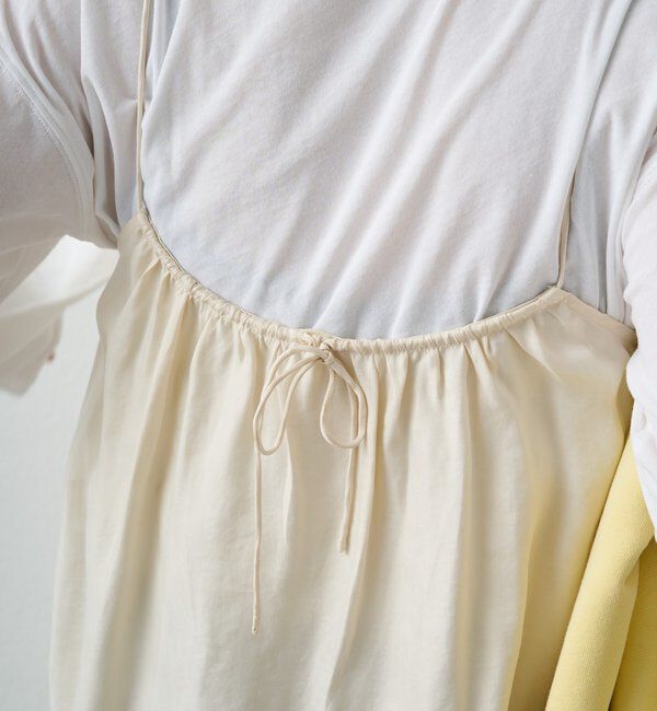  「【＠noricorico102考案】サテン&times;レース レイヤードキャミソール」|キャミソール|