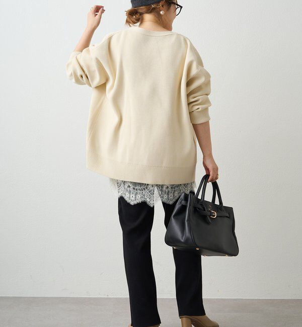  「【＠noricorico102考案】サテン&times;レース レイヤードキャミソール」|キャミソール|