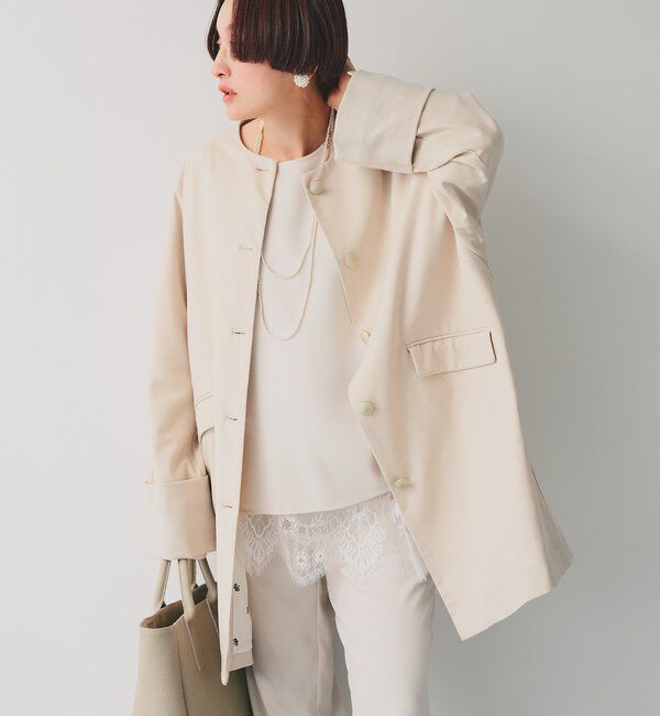  「【＠noricorico102考案】サテン&times;レース レイヤードキャミソール」|キャミソール|