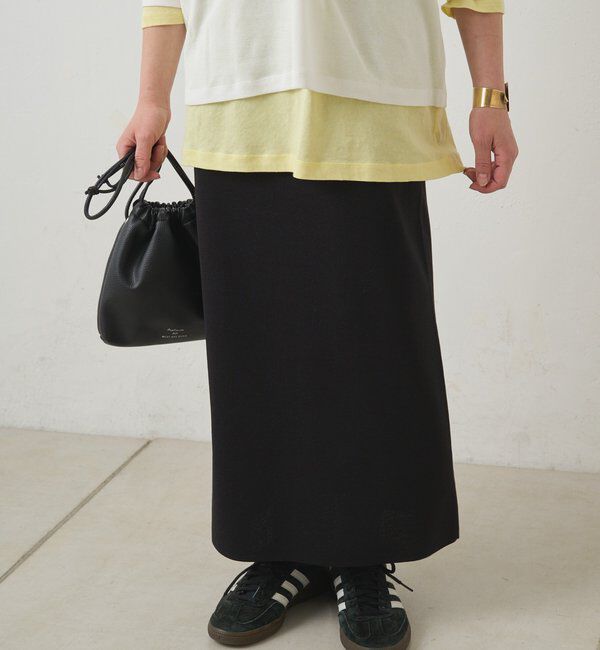  「＼累計1万枚突破！／《-3kg見え》【Du noir】ナロースカート」|スカート|