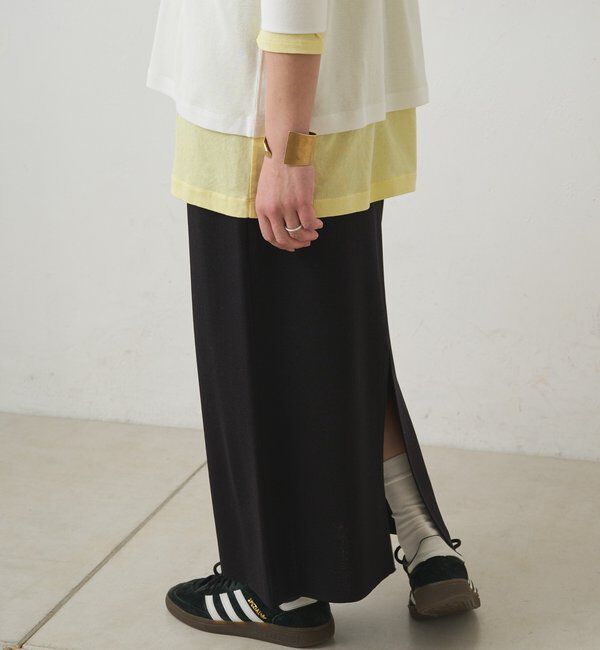  「＼累計1万枚突破！／《-3kg見え》【Du noir】ナロースカート」|スカート|