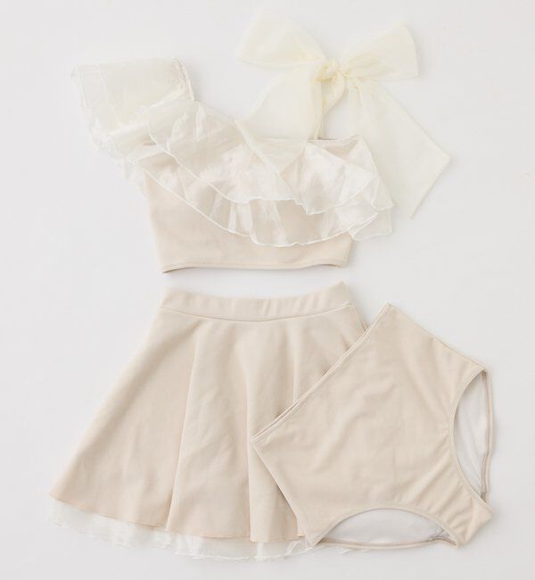  「swimwear/肩リボンワンショル(3点セット)」|その他|