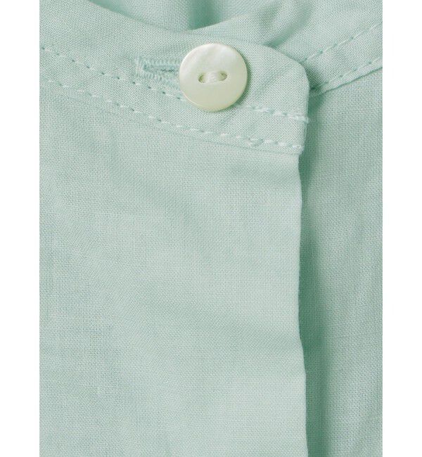 mizuiro ind「mizuiro ind バックギャザーワイドシャツ」|シャツ・ブラウス|