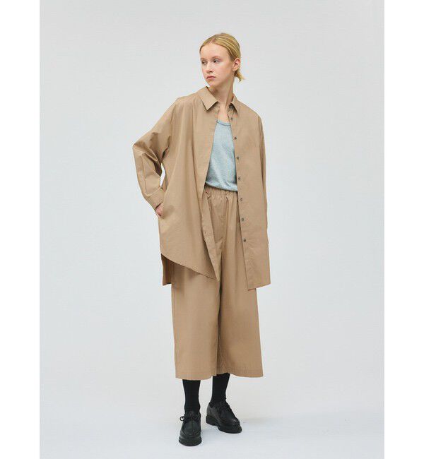 mizuiro ind「mizuiro ind ボックスカットシャツ」|シャツ・ブラウス|