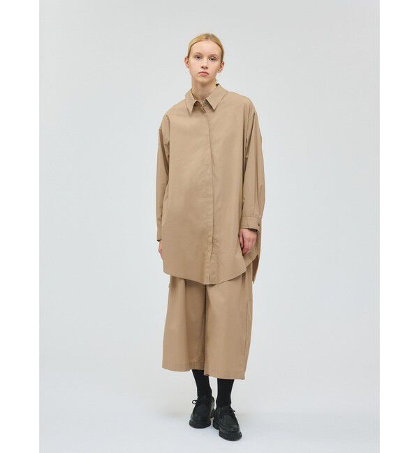 mizuiro ind「mizuiro ind ボックスカットシャツ」|シャツ・ブラウス|