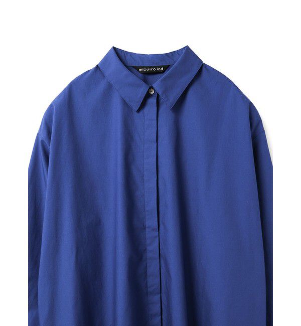 mizuiro ind「mizuiro ind ボックスカットシャツ」|シャツ・ブラウス|