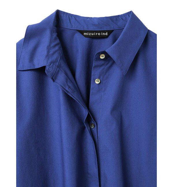 mizuiro ind「mizuiro ind ボックスカットシャツ」|シャツ・ブラウス|