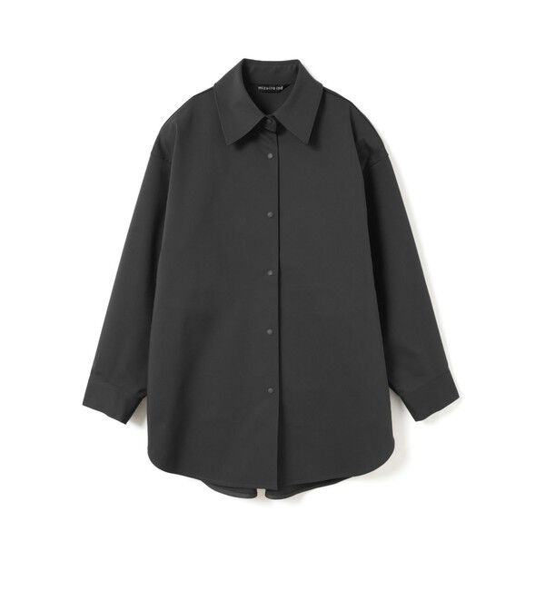 mizuiro ind「mizuiro ind ダブルクロスワイドシャツブルゾン」|その他|