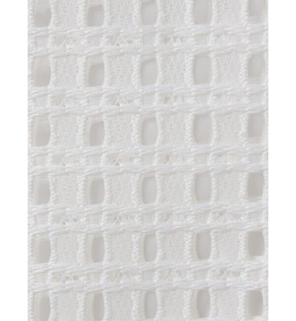 MARMARMAR「MARMARMAR メッシュレースボックスシャツ」|シャツ・ブラウス|