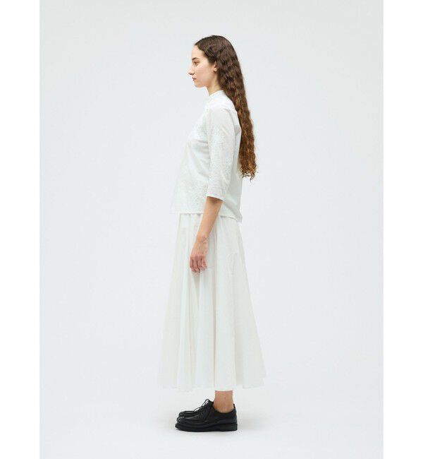 mizuiro ind「mizuiro ind レースシノワズリシャツ」|シャツ・ブラウス|