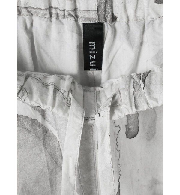 mizuiro ind「mizuiro ind マーブルプリントキュロットパンツ」|その他|