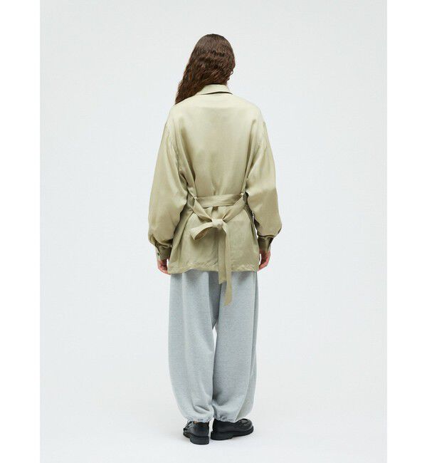 mizuiro ind「mizuiro ind キュプラフィールドシャツジャケット」|その他|