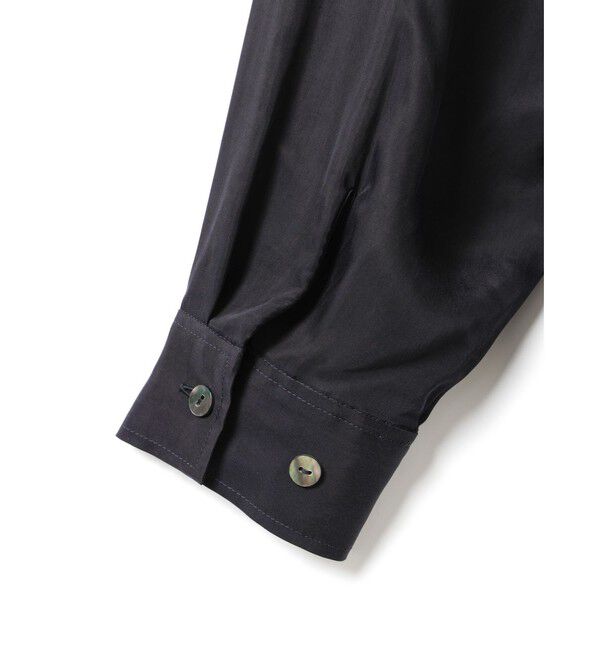 mizuiro ind「mizuiro ind キュプラフィールドシャツジャケット」|その他|