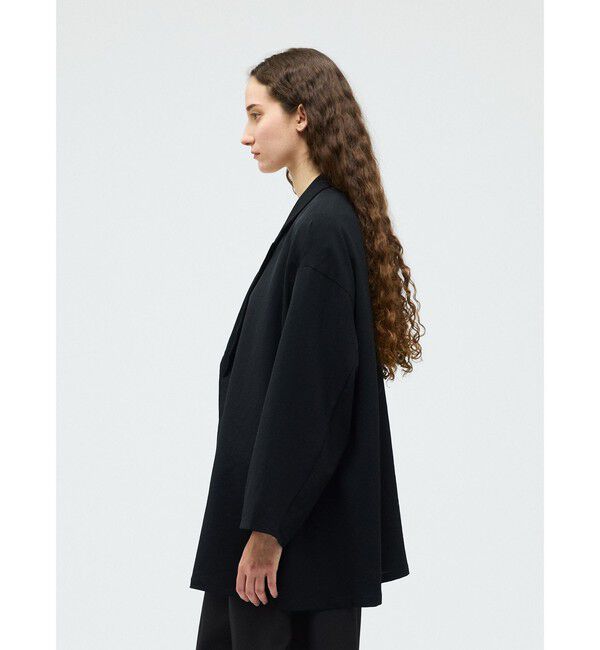 mizuiro ind「mizuiro ind テーラードシャツジャケット」|テーラードジャケット|