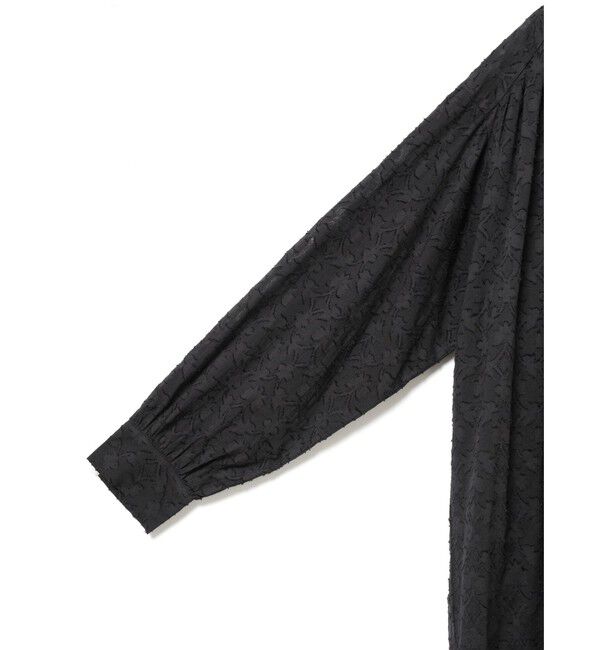 mizuiro ind「mizuiro ind ジャカードギャザーショルダーワンピース」|ワンピース|