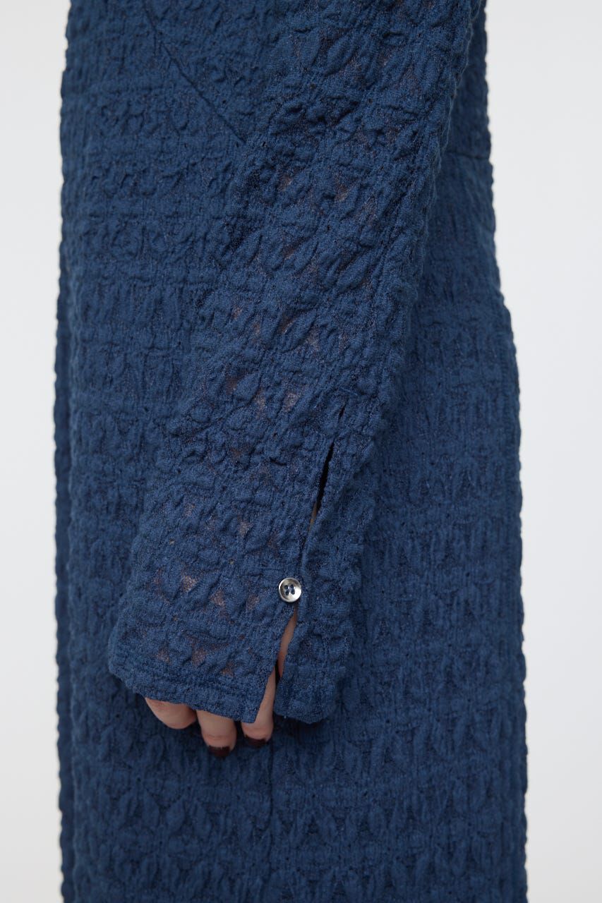 MOUSSY「L/S MERMAID LACE LONG ドレス」|ワンピース|