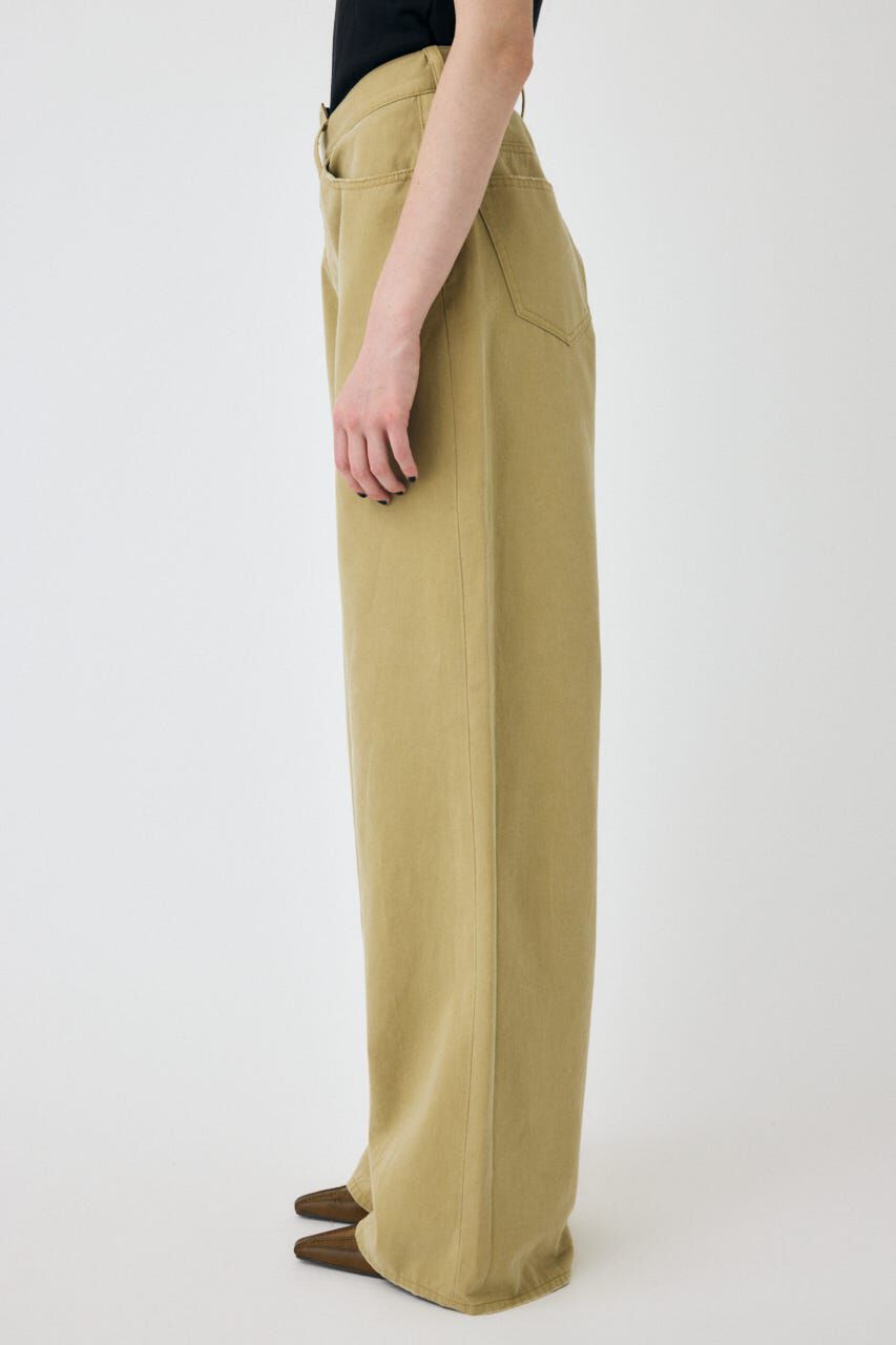 MOUSSY「CROSS CHINO WIDE STRAIGHT」|デニム|